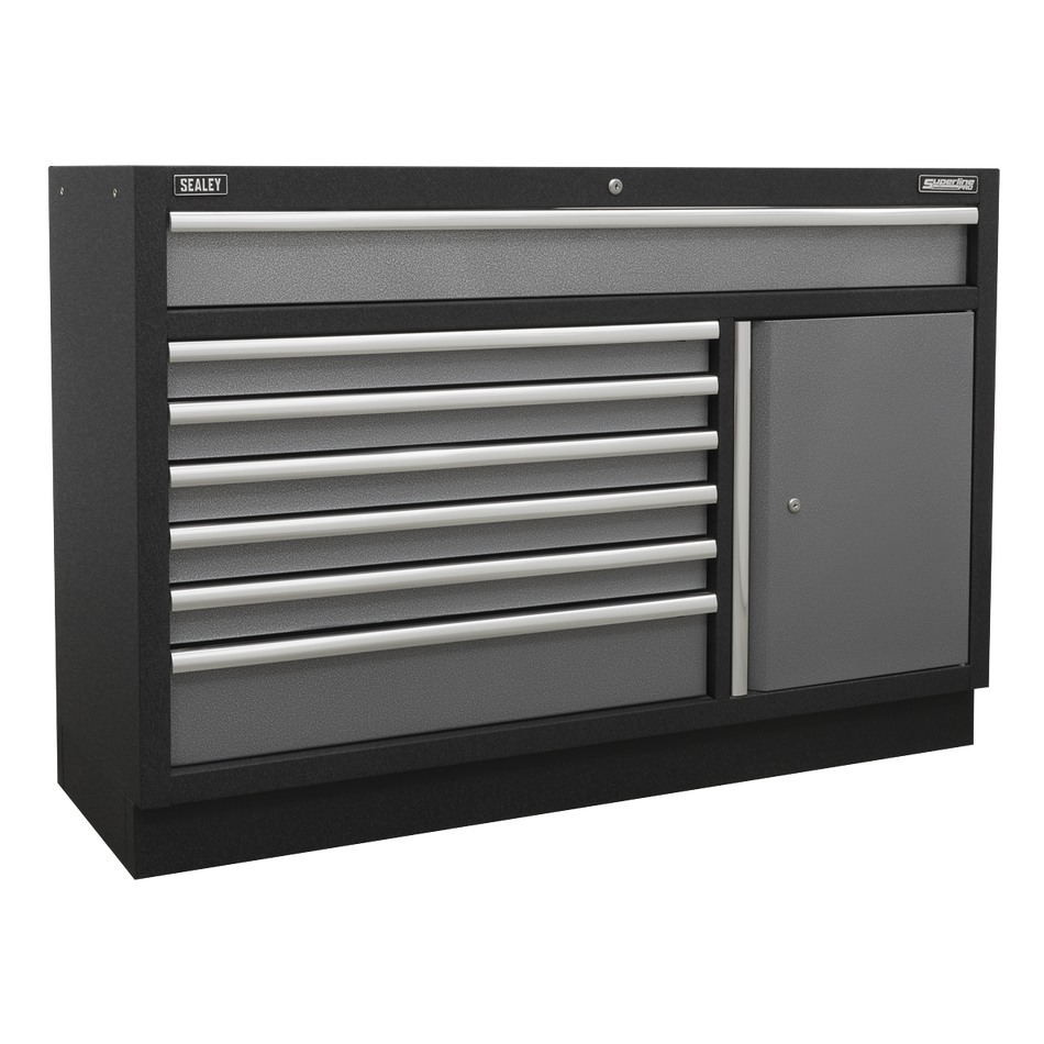 Sealey APMSSTACK16W Modular Storage System Combo - Pressed Wood Worktop