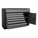 Sealey APMS64 1360mm 7 Drawer Modular Floor Cabinet