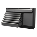 Sealey APMS64 1360mm 7 Drawer Modular Floor Cabinet