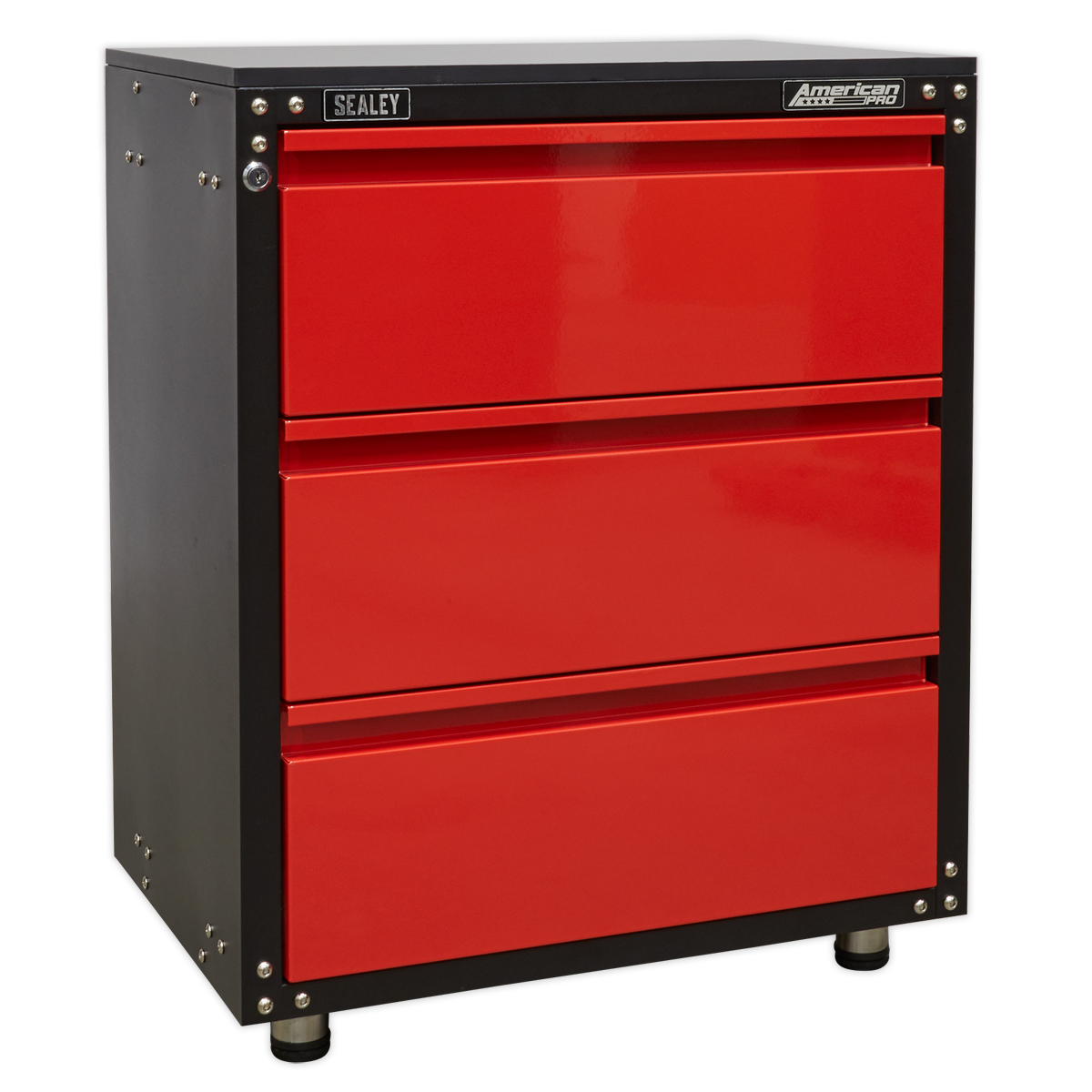 Sealey APMS82 665mm Modular 3 Drawer Cabinet with Worktop