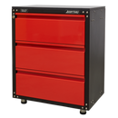 Sealey APMS82 665mm Modular 3 Drawer Cabinet with Worktop