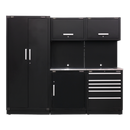 Sealey APMSCOMBO1SS Premier 2.5m Storage System - Stainless Worktop