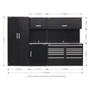 Sealey APMSCOMBO2SS Premier 3.3m Storage System - Stainless Worktop