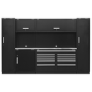 Sealey APMSCOMBO7SS Premier 3.3m Storage System- Stainless Worktop