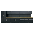 Sealey APMSOAK Premier 5.6m Storage System - Oak Worktop