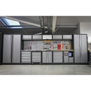 Sealey APMSSTACK01W Superline Pro 4.9m Storage System - Wood Worktop