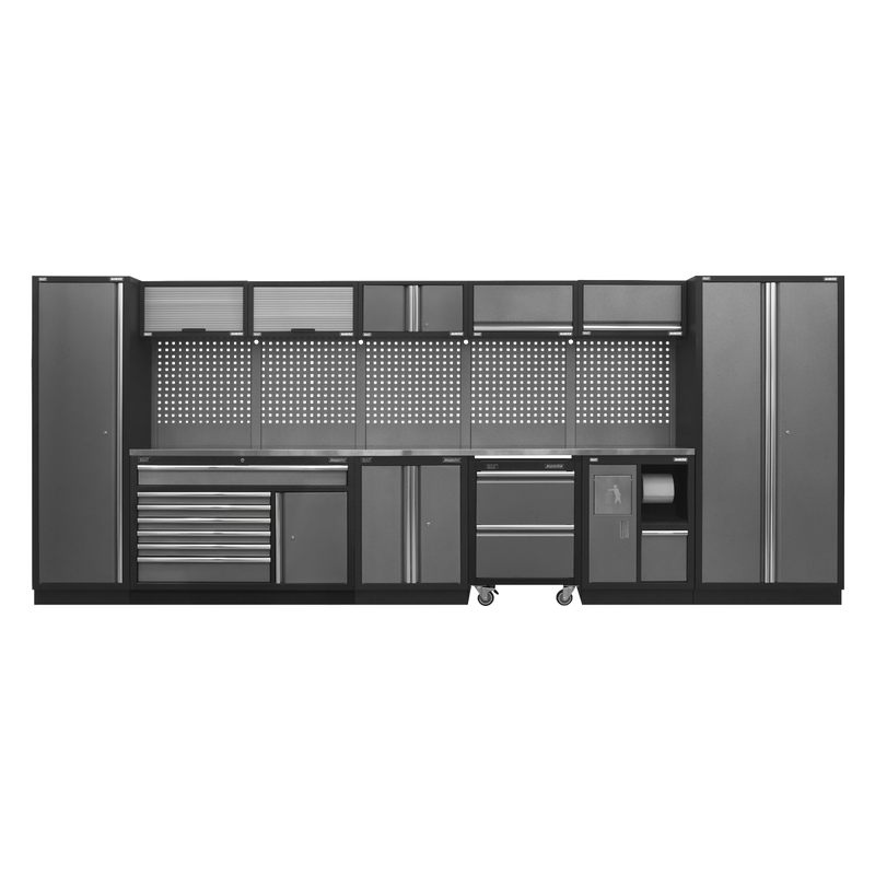 Sealey APMSSTACK15SS Modular Storage System Combo - Stainless Steel Worktop