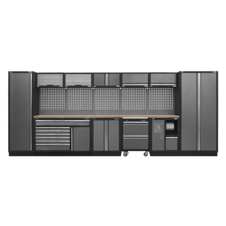 Sealey APMSSTACK15W Modular Storage System Combo - Pressed Wood Worktop