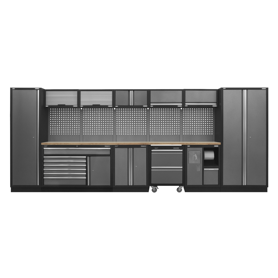 Sealey APMSSTACK15W Modular Storage System Combo - Pressed Wood Worktop