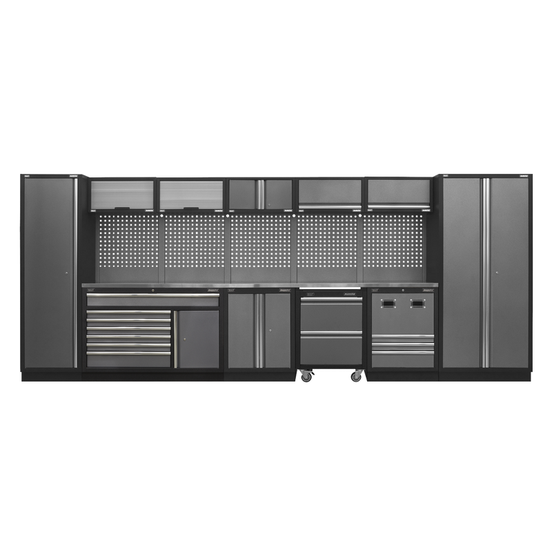 Sealey APMSSTACK16SS Modular Storage System Combo - Stainless Steel Worktop