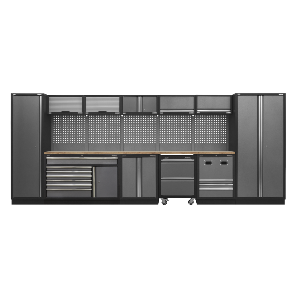 Sealey APMSSTACK16W Modular Storage System Combo - Pressed Wood Worktop