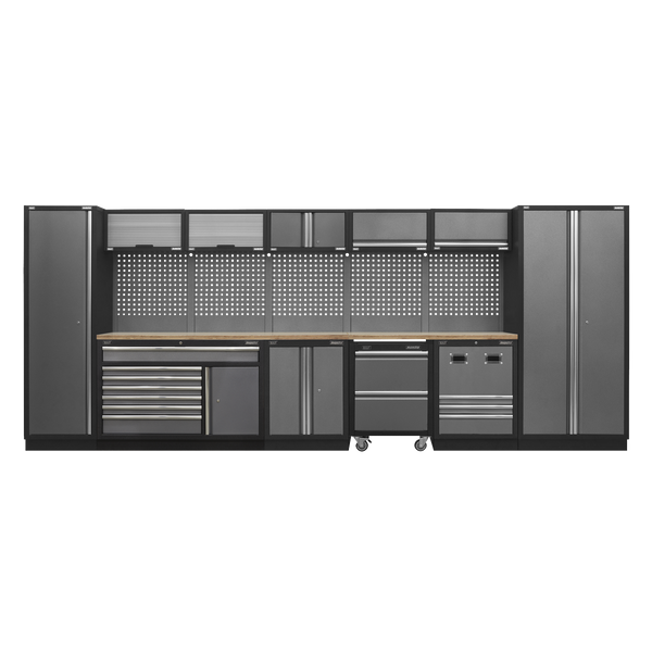 Sealey APMSSTACK16W Modular Storage System Combo - Pressed Wood Worktop