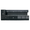 Sealey APMSSTEEL Premier 5.6m Storage System - Stainless Worktop