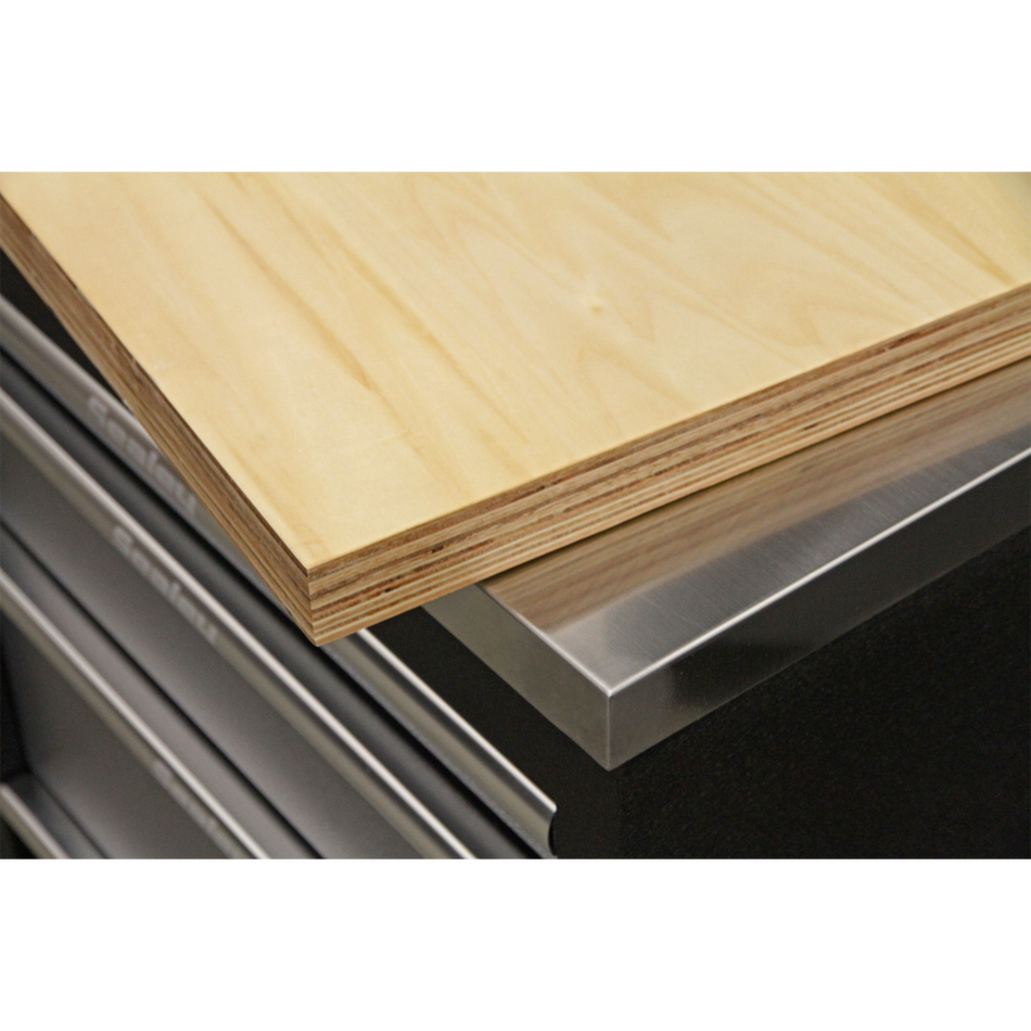 Sealey APMS18 930mm Hardwood Corner Worktop