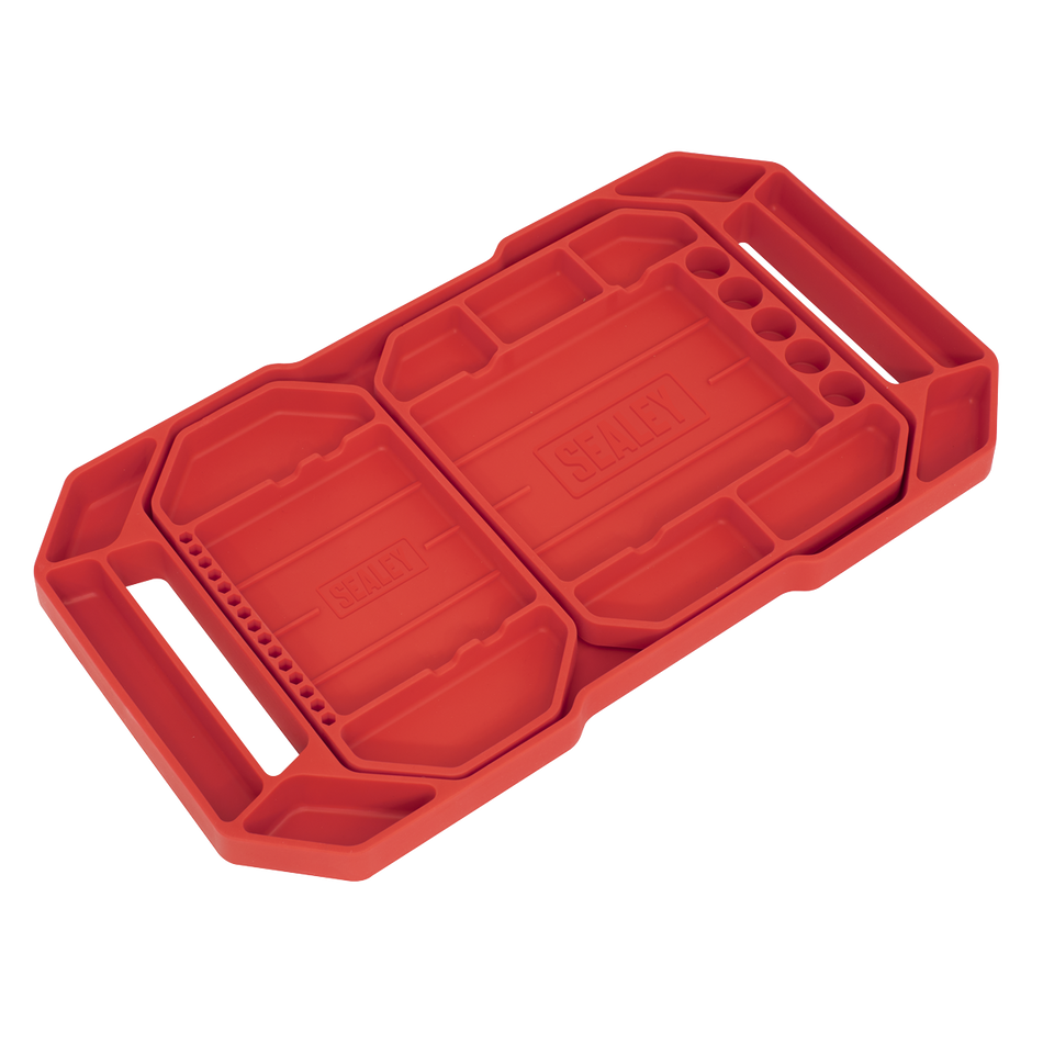 Sealey APNST4 Flexible Tool Trays Non-Slip - Pack of 3