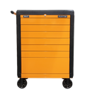 Sealey APPD7O 7 Drawer Push-To-Open Rollcab Hi-Vis Orange