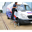 Sealey APS2 2-Tread Trade Aluminium Folding Platform EN 14183