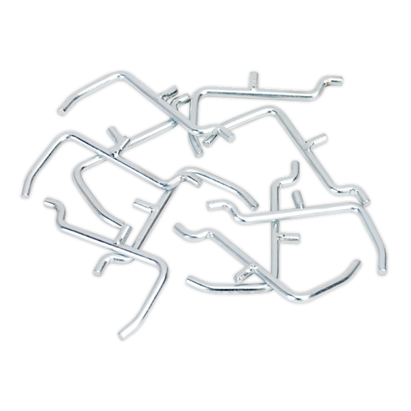 Sealey APSPB.H 10pc Hook Set for APSPB Pegboard