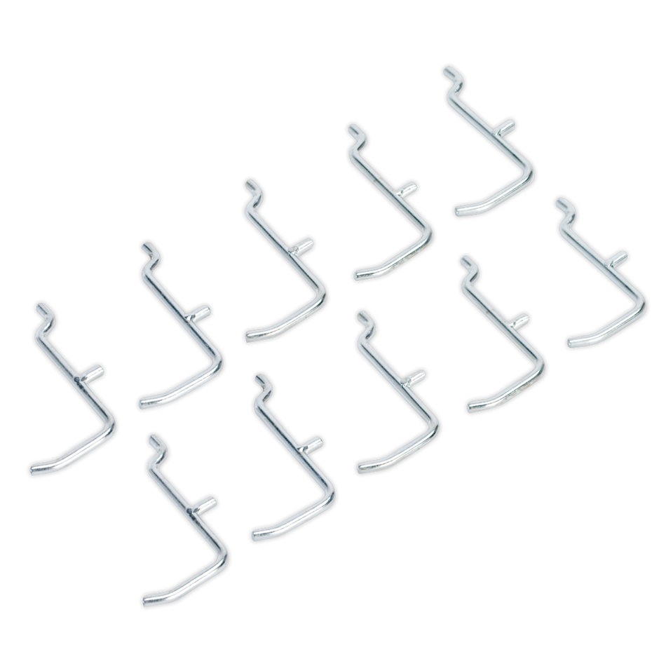 Sealey APSPB.H 10pc Hook Set for APSPB Pegboard