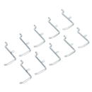 Sealey APSPB.H 10pc Hook Set for APSPB Pegboard