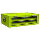 Sealey APSTACKTHV Topchest, Mid-Box & Rollcab Combination 14 Drawer with Ball-Bearing Slides - Green