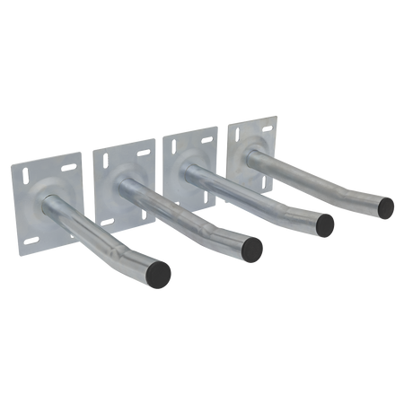 Sealey APWH Wall Mountable Storage Hooks - Set of 4