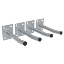 Sealey APWH Wall Mountable Storage Hooks - Set of 4