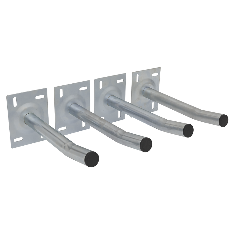 Sealey APWH Wall Mountable Storage Hooks - Set of 4