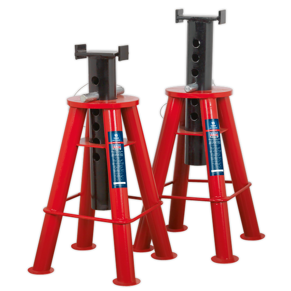 Sealey AS10 Axle Stands (Pair) 10tonne Capacity per Stand