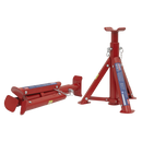 Sealey AS2000F Folding Axle Stands (Pair) 2tonne Capacity per Stand