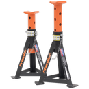 Sealey AS3O Axle Stands (Pair) 3tonne Capacity per Stand - Orange