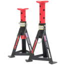 Sealey AS3R Axle Stands (Pair) 3tonne Capacity per Stand - Red