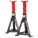 Sealey AS3R Axle Stands (Pair) 3tonne Capacity per Stand - Red