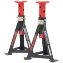 Sealey AS3R Axle Stands (Pair) 3tonne Capacity per Stand - Red