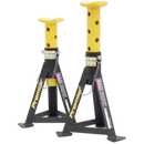 Sealey AS3Y Axle Stands (Pair) 3tonne Capacity per Stand - Yellow