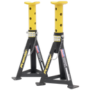 Sealey AS3Y Axle Stands (Pair) 3tonne Capacity per Stand - Yellow