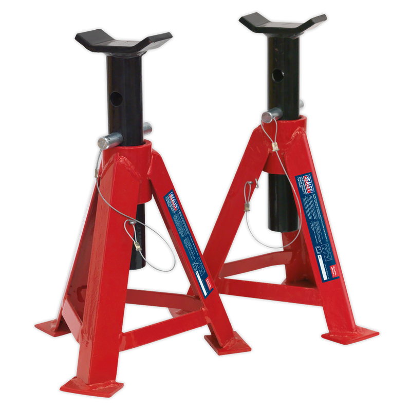 Sealey AS5000 Axle Stands (Pair) 5tonne Capacity per Stand