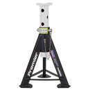 Sealey AS6 Axle Stands (Pair) 6tonne Capacity per Stand - White