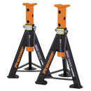 Sealey AS6O Axle Stands (Pair) 6tonne Capacity per Stand - Orange