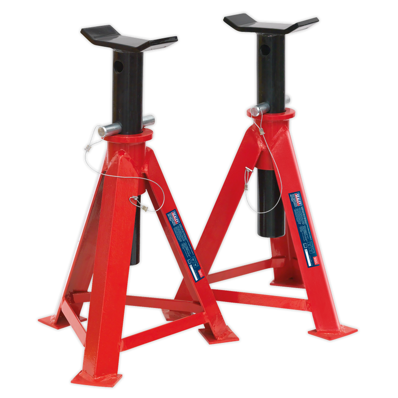 Sealey AS7500 Axle Stands (Pair) 7.5tonne Capacity per Stand
