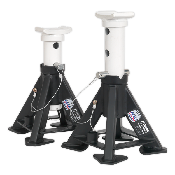 Sealey AS7S Short Axle Stands (Pair) 7tonne Capacity per Stand