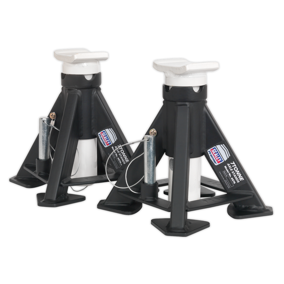 Sealey AS7S Short Axle Stands (Pair) 7tonne Capacity per Stand