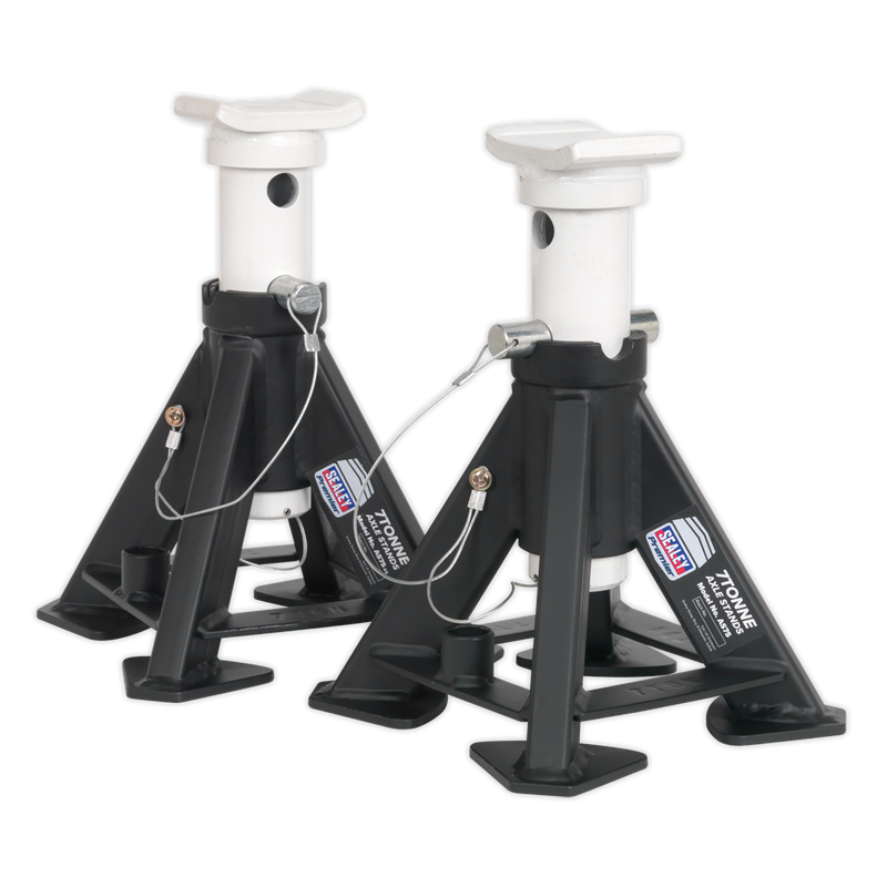 Sealey AS7S Short Axle Stands (Pair) 7tonne Capacity per Stand