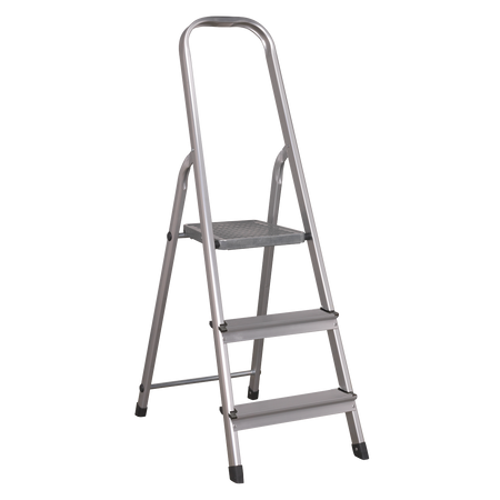 Sealey ASL3S 3-Tread Trade Aluminium Step Ladder EN 131
