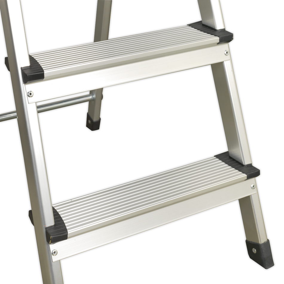 Sealey ASL3S 3-Tread Trade Aluminium Step Ladder EN 131