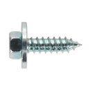 Sealey ASW12 M12 x 3/4" Zinc Plated Acme Screw with Captive Washer - Pack of 100