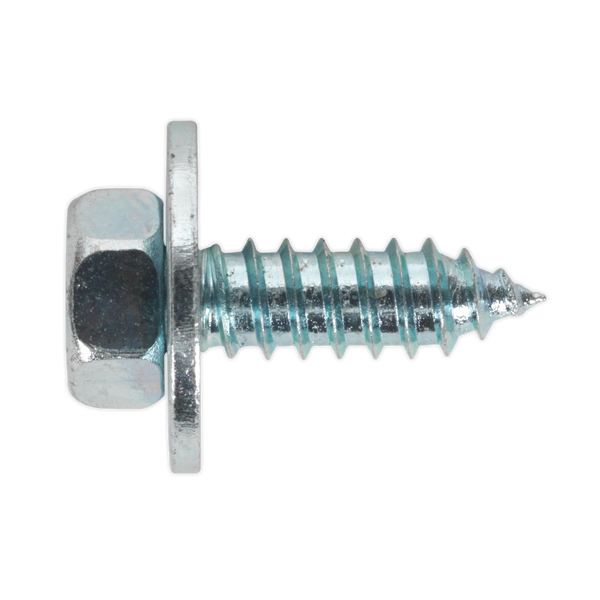 Sealey ASW14 M14 x 3/4" Zinc Plated Acme Screw with Captive Washer - Pack of 100