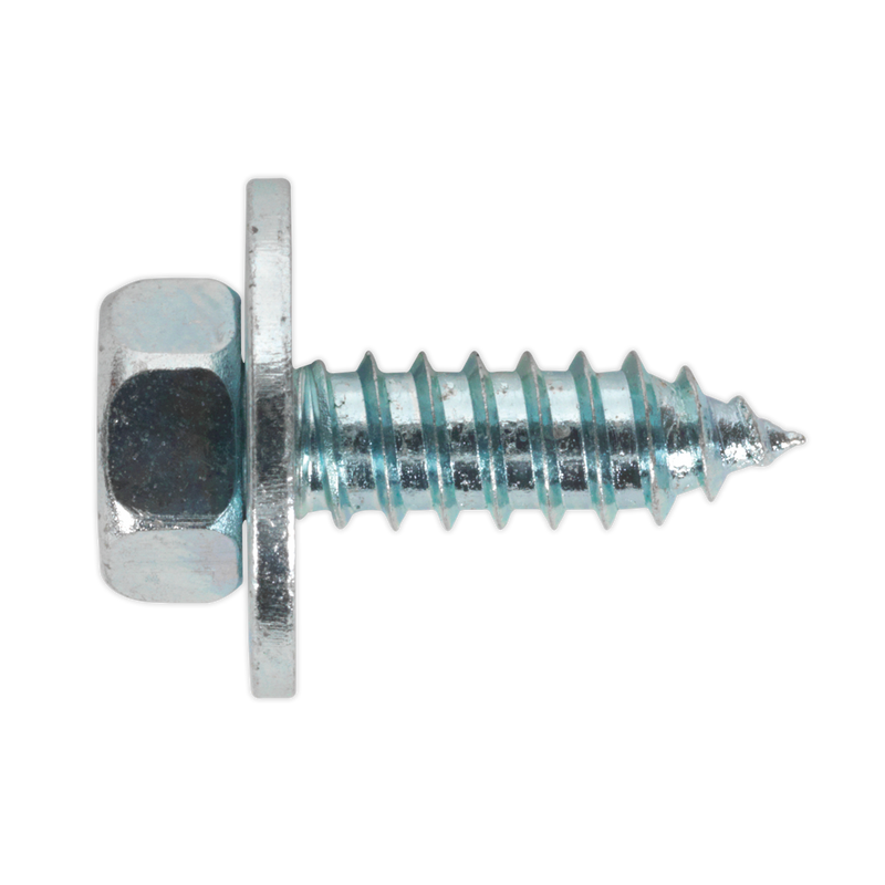 Sealey ASW14 M14 x 3/4" Zinc Plated Acme Screw with Captive Washer - Pack of 100