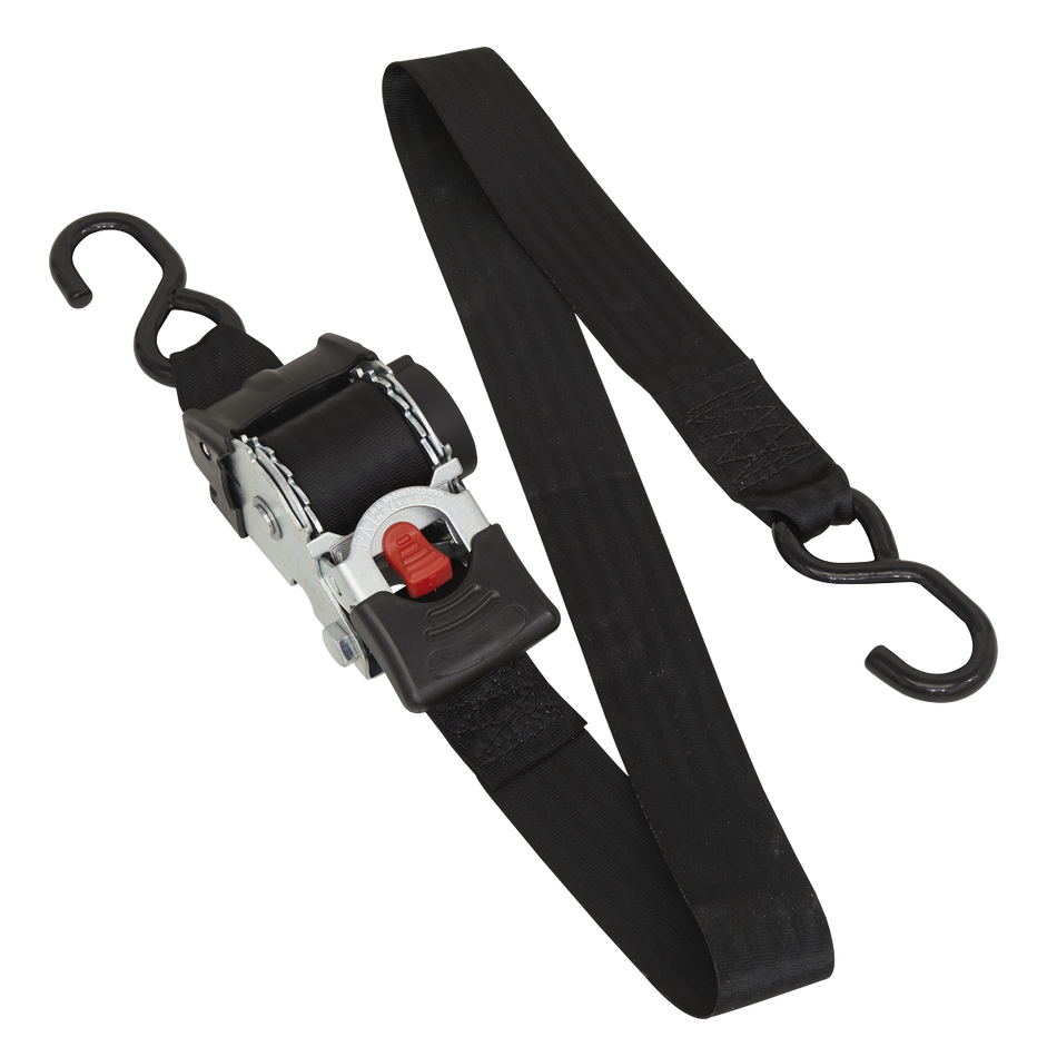 Sealey ATD50301 50mm x 3m Auto Retractable Ratchet Tie Down
