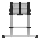 Sealey ATL11 11-Tread Trade Aluminium Telescopic Ladder EN 131
